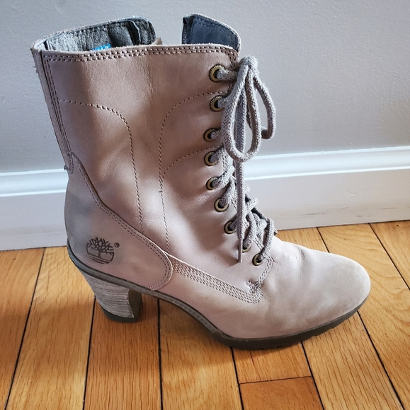 Timberland Stratham lace up‎ heeled boots - Picture 2 of 10